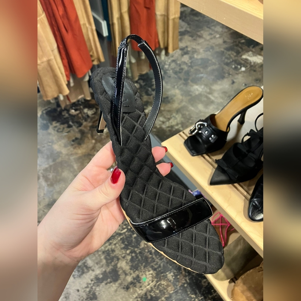 NiB $550 Aera patent pattern heels